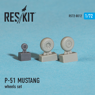 North-American P-51D MUSTANG wheels set OUT OF STOCK IN US, HIGHER PRICED SOURCED IN EUROPE #RS72-0012