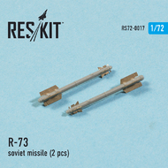  ResKit  1/72 R-73 soviet missile (x 2 pcs) OUT OF STOCK IN US, HIGHER PRICED SOURCED IN EUROPE RS72-0017