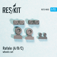  ResKit  1/72 Dassault Rafale A/B/C wheels set OUT OF STOCK IN US, HIGHER PRICED SOURCED IN EUROPE RS72-0032