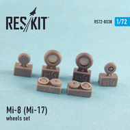  ResKit  1/72 Mil Mi-8 (Mi-17) wheels set OUT OF STOCK IN US, HIGHER PRICED SOURCED IN EUROPE RS72-0038