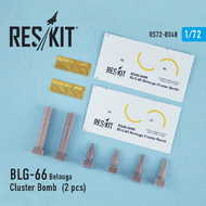  ResKit  1/72 BLG-66 Belouga Cluster Bomb x 2 OUT OF STOCK IN US, HIGHER PRICED SOURCED IN EUROPE RS72-0048