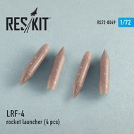  ResKit  1/72 LRF-4 rocket launcher x 4 OUT OF STOCK IN US, HIGHER PRICED SOURCED IN EUROPE RS72-0049
