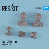  ResKit  1/72 Eurofighter EF-2000A/EF-2000B wheel set OUT OF STOCK IN US, HIGHER PRICED SOURCED IN EUROPE RS72-0059