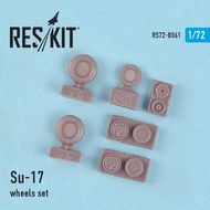  ResKit  1/72 Sukhoi Su-17M3 wheels set OUT OF STOCK IN US, HIGHER PRICED SOURCED IN EUROPE RS72-0061