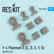  ResKit  1/72 McDonnell F-4 Phantom II (F-4C, F-4D, F-4E, F-4F, F-4G) wheels set OUT OF STOCK IN US, HIGHER PRICED SOURCED IN EUROPE RS72-0065