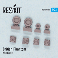  ResKit  1/72 McDonnell-Douglas FG.1/FGR.2 Phantom wheels set OUT OF STOCK IN US, HIGHER PRICED SOURCED IN EUROPE RS72-0067