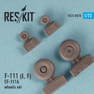  ResKit  1/72 General-Dynamics F-111E/EF-111F/EF-111A wheels set OUT OF STOCK IN US, HIGHER PRICED SOURCED IN EUROPE RS72-0070