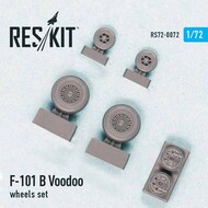  ResKit  1/72 McDonnell F-101B Voodoo wheels set OUT OF STOCK IN US, HIGHER PRICED SOURCED IN EUROPE RS72-0072