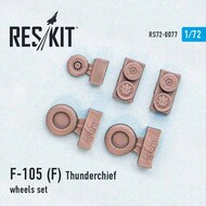  ResKit  1/72 Republic F-105F Thunderchief wheels set OUT OF STOCK IN US, HIGHER PRICED SOURCED IN EUROPE RS72-0077