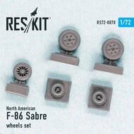  ResKit  1/72 North-American F-86 Sabre wheels set OUT OF STOCK IN US, HIGHER PRICED SOURCED IN EUROPE RS72-0078