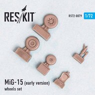  ResKit  1/72 Mikoyan MiG-15 (early version) wheels set OUT OF STOCK IN US, HIGHER PRICED SOURCED IN EUROPE RS72-0079