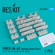  ResKit  1/72 MBD3-U6-68 Multiple Bomb Racks OUT OF STOCK IN US, HIGHER PRICED SOURCED IN EUROPE RS72-0095