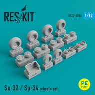  ResKit  1/72 Sukhoi Su-34/Su-32 FN Fullback wheels set OUT OF STOCK IN US, HIGHER PRICED SOURCED IN EUROPE RS72-0096