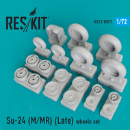  ResKit  1/72 Sukhoi Su-24M/Su-24MR (Late) wheels set OUT OF STOCK IN US, HIGHER PRICED SOURCED IN EUROPE RS72-0097