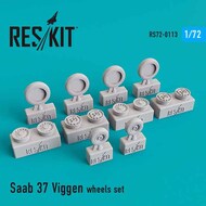  ResKit  1/72 Saab JS-37 'Viggen' wheels set OUT OF STOCK IN US, HIGHER PRICED SOURCED IN EUROPE RS72-0113