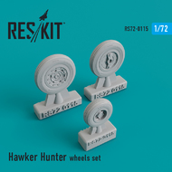  ResKit  1/72 Hawker Hunter F.6 wheels set OUT OF STOCK IN US, HIGHER PRICED SOURCED IN EUROPE RS72-0115