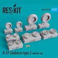  ResKit  1/72 B-57 Canberra type 2 wheels set OUT OF STOCK IN US, HIGHER PRICED SOURCED IN EUROPE RS72-0118