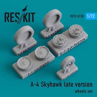  ResKit  1/72 Douglas A-4 Skyhawk late version wheels set OUT OF STOCK IN US, HIGHER PRICED SOURCED IN EUROPE RS72-0130