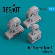  ResKit  1/72 Jet Provost Type 1 wheels set (designed to be used with Airfix and Sword kits) OUT OF STOCK IN US, HIGHER PRICED SOURCED IN EUROPE RS72-0131