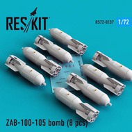 ZAB-100-105 bomb (8 pcs) OUT OF STOCK IN US, HIGHER PRICED SOURCED IN EUROPE #RS72-0137
