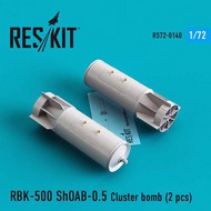 RBK-500 ShOAB-0.5 Cluster bomb (2 pcs) OUT OF STOCK IN US, HIGHER PRICED SOURCED IN EUROPE #RS72-0140