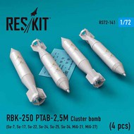 RBK-250 PTAB-2,5M Cluster bomb (4 pcs) OUT OF STOCK IN US, HIGHER PRICED SOURCED IN EUROPE #RS72-0141