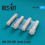 RS72-0155 SAB-250-200 bomb (4 pcs) OUT OF STOCK IN US, HIGHER PRICED SOURCED IN EUROPE #RS72-0155