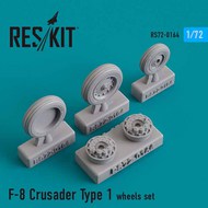  ResKit  1/72 Vought F-8E/F-8J/F-8P Crusader Type 1 wheels set OUT OF STOCK IN US, HIGHER PRICED SOURCED IN EUROPE RS72-0164