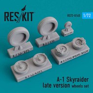 ResKit  1/72 Douglas A-1H/A-1J Skyraider late version wheels set OUT OF STOCK IN US, HIGHER PRICED SOURCED IN EUROPE RS72-0165