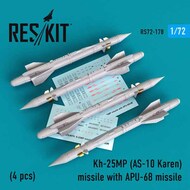 kh-25MP (AS-10 Karen) missile with APU-68 OUT OF STOCK IN US, HIGHER PRICED SOURCED IN EUROPE #RS72-0178
