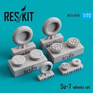  ResKit  1/72 Sukhoi Su-7 wheels set OUT OF STOCK IN US, HIGHER PRICED SOURCED IN EUROPE RS72-0181