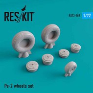 Petlyakov Pe-2 wheels set OUT OF STOCK IN US, HIGHER PRICED SOURCED IN EUROPE #RS72-0189
