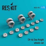  ResKit  1/72 Boeing CH-46 Sea Knight wheels set OUT OF STOCK IN US, HIGHER PRICED SOURCED IN EUROPE RS72-0193