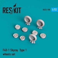  ResKit  1/72 Douglas F4D-1 Skyray Type 1 wheels set OUT OF STOCK IN US, HIGHER PRICED SOURCED IN EUROPE RS72-0198