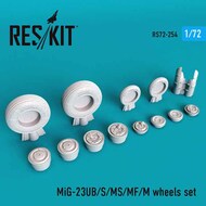 Mikoyan MiG-23UB/MiG-23S/MiG-23MS/MiG-23MF/MiG-23M) wheels set OUT OF STOCK IN US, HIGHER PRICED SOURCED IN EUROPE #RS72-0254