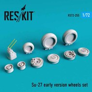 Sukhoi Su-27 wheels set early version OUT OF STOCK IN US, HIGHER PRICED SOURCED IN EUROPE #RS72-0255