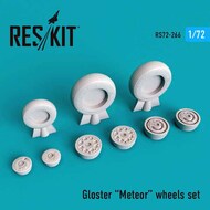Gloster Meteor wheels set OUT OF STOCK IN US, HIGHER PRICED SOURCED IN EUROPE #RS72-0266
