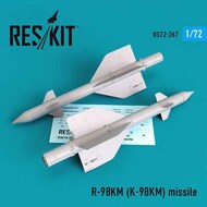  ResKit  1/72 R-98KM (K-98KM) missile (2 PCS) (Sukhoi Su-11, Sukhoi Su-15, Yak-28) OUT OF STOCK IN US, HIGHER PRICED SOURCED IN EUROPE RS72-0267