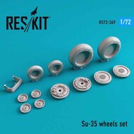  ResKit  1/72 Sukhoi Su-35 wheels set OUT OF STOCK IN US, HIGHER PRICED SOURCED IN EUROPE RS72-0269