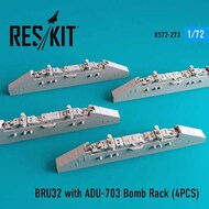 BRU32 with ADU-703 Bomb Rack (4PCS) OUT OF STOCK IN US, HIGHER PRICED SOURCED IN EUROPE #RS72-0273