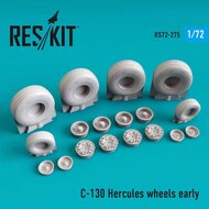 Lockheed C-130H Hercules wheels early version OUT OF STOCK IN US, HIGHER PRICED SOURCED IN EUROPE #RS72-0275