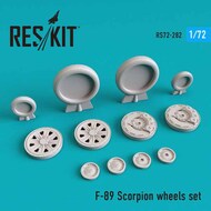  ResKit  1/72 Northrop F-89 Scorpion wheels set OUT OF STOCK IN US, HIGHER PRICED SOURCED IN EUROPE RS72-0282