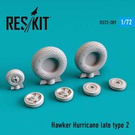  ResKit  1/72 Hawker Hurricane wheels set late type 2 OUT OF STOCK IN US, HIGHER PRICED SOURCED IN EUROPE RS72-0289