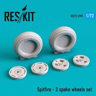  ResKit  1/72 Supermarine Spitfire - 3 spoke wheels set OUT OF STOCK IN US, HIGHER PRICED SOURCED IN EUROPE RS72-0298