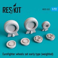  ResKit  1/72 Eurofighter wheels set early type (weighted) OUT OF STOCK IN US, HIGHER PRICED SOURCED IN EUROPE RS72-0312