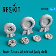  ResKit  1/72 Short Tucano T.1 wheels set (weighted) OUT OF STOCK IN US, HIGHER PRICED SOURCED IN EUROPE RS72-0313