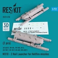 M310 - 2 Rail Launcher for Hellfire missiles (2 pcs) (AH-64D/E, UH-60L, OH-58D, AH-6, AH-1W/Z, UH-1N/Y, HH-60H, MH-60R/S) OUT OF STOCK IN US, HIGHER PRICED SOURCED IN EUROPE #RS72-0318