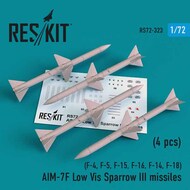 AIM-7F Low Vis Sparrow III missiles (4pcs) (F-4, F-5, F-15, F-16, F-14, F-18) OUT OF STOCK IN US, HIGHER PRICED SOURCED IN EUROPE #RS72-0323