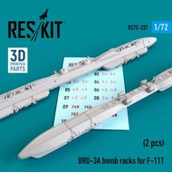 BRU-3A bomb racks for Aardvark (2 pcs) OUT OF STOCK IN US, HIGHER PRICED SOURCED IN EUROPE #RS72-0337