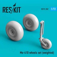 Messerschmitt Me.410 wheels set (weighted) OUT OF STOCK IN US, HIGHER PRICED SOURCED IN EUROPE #RS72-0352